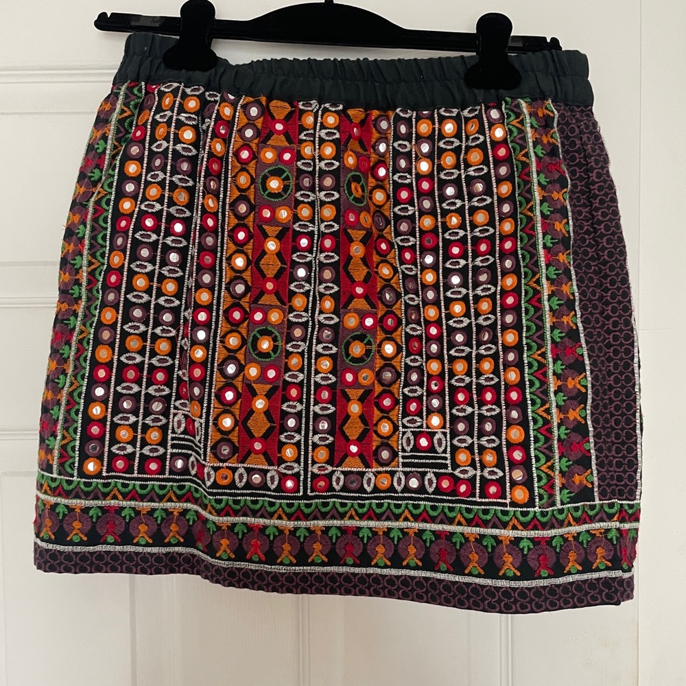 Anthropology mini skirt